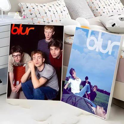 B-Blur Band Poster