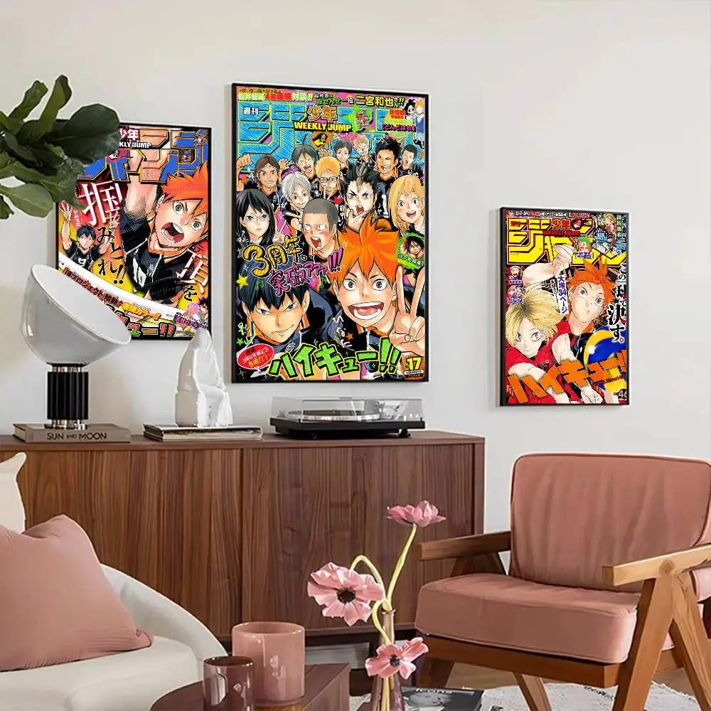 Haikyuu Poster Wall Sticker
