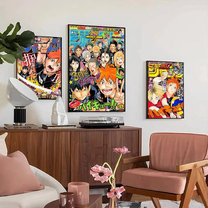 Haikyuu Poster Wall Sticker