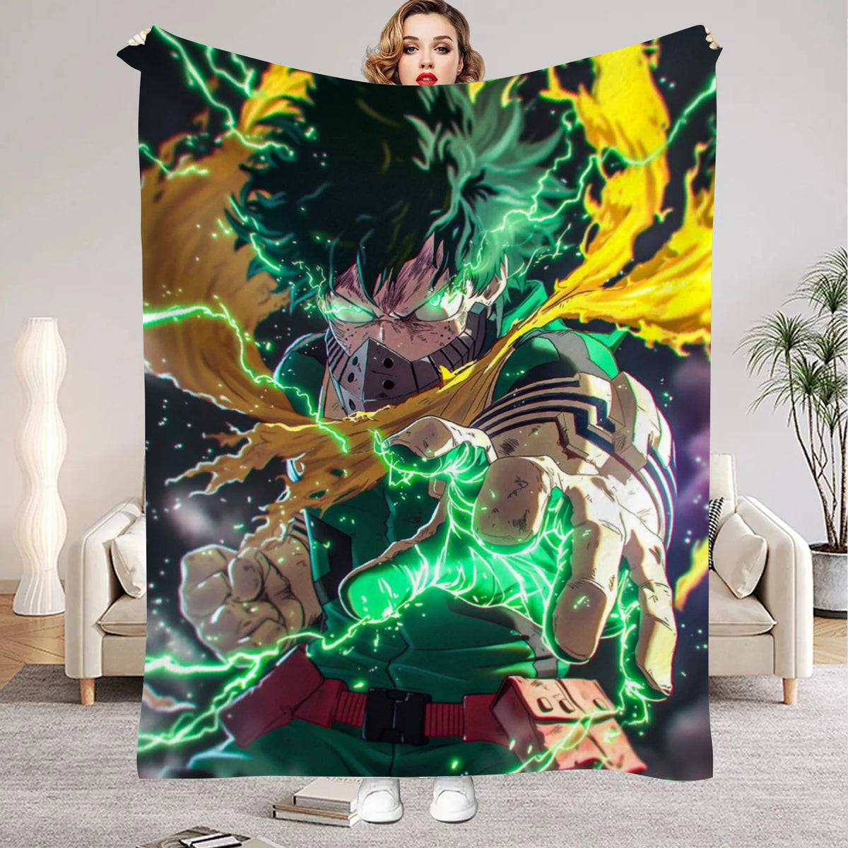 My Hero Academia Flannel Blanket