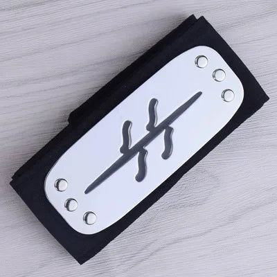 Bandai Naruto Kakashi Sasuke Headband rebel ninja Konoha protective forehead bandana cosplay anime Costume Accessories gift toy