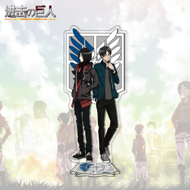 Attack on Titan Acrylic Stand 41-80 Anime Figure Custom Made One Piece Drop Shipping Wholesale Distributor Merchandise