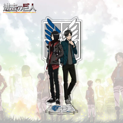 Attack on Titan Acrylic Stand 41-80 Anime Figure Custom Made One Piece Drop Shipping Wholesale Distributor Merchandise