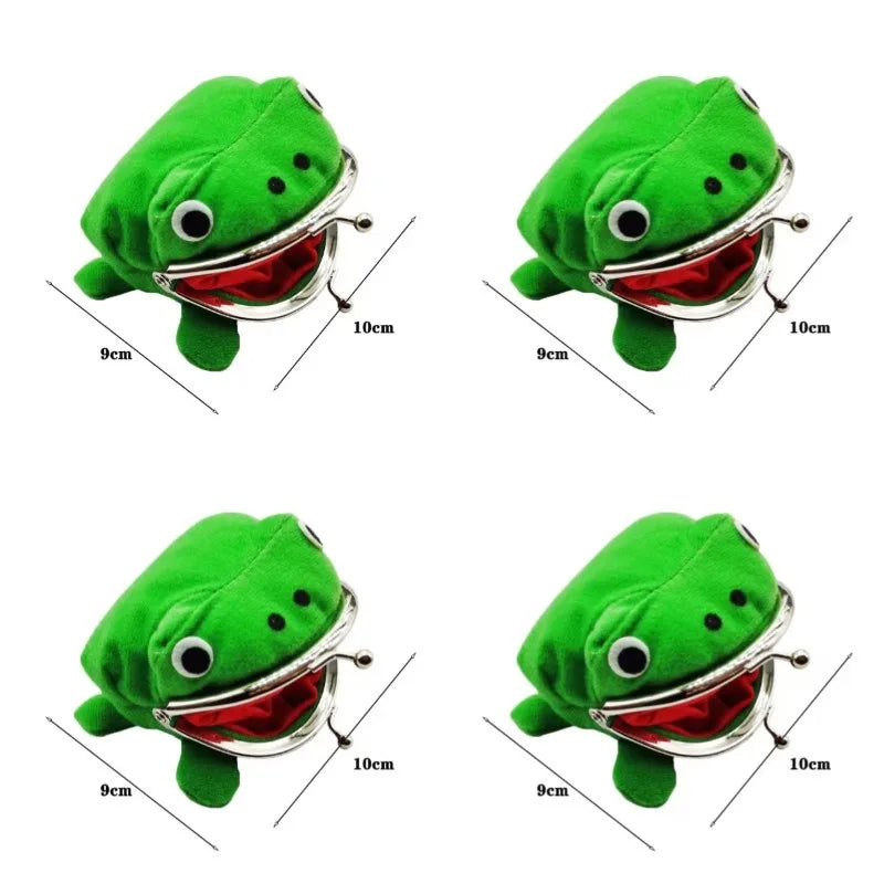 4 pcs Naruto frog coin purse Naruto cartoon peripheral card ninja gift