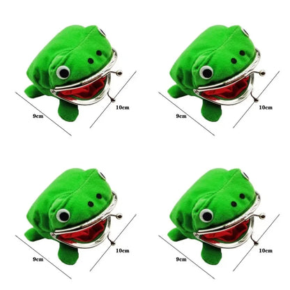 4 pcs Naruto frog coin purse Naruto cartoon peripheral card ninja gift