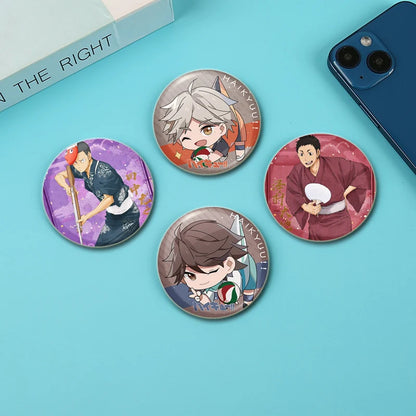 Haikyuu! Karasuno Brooch Pins