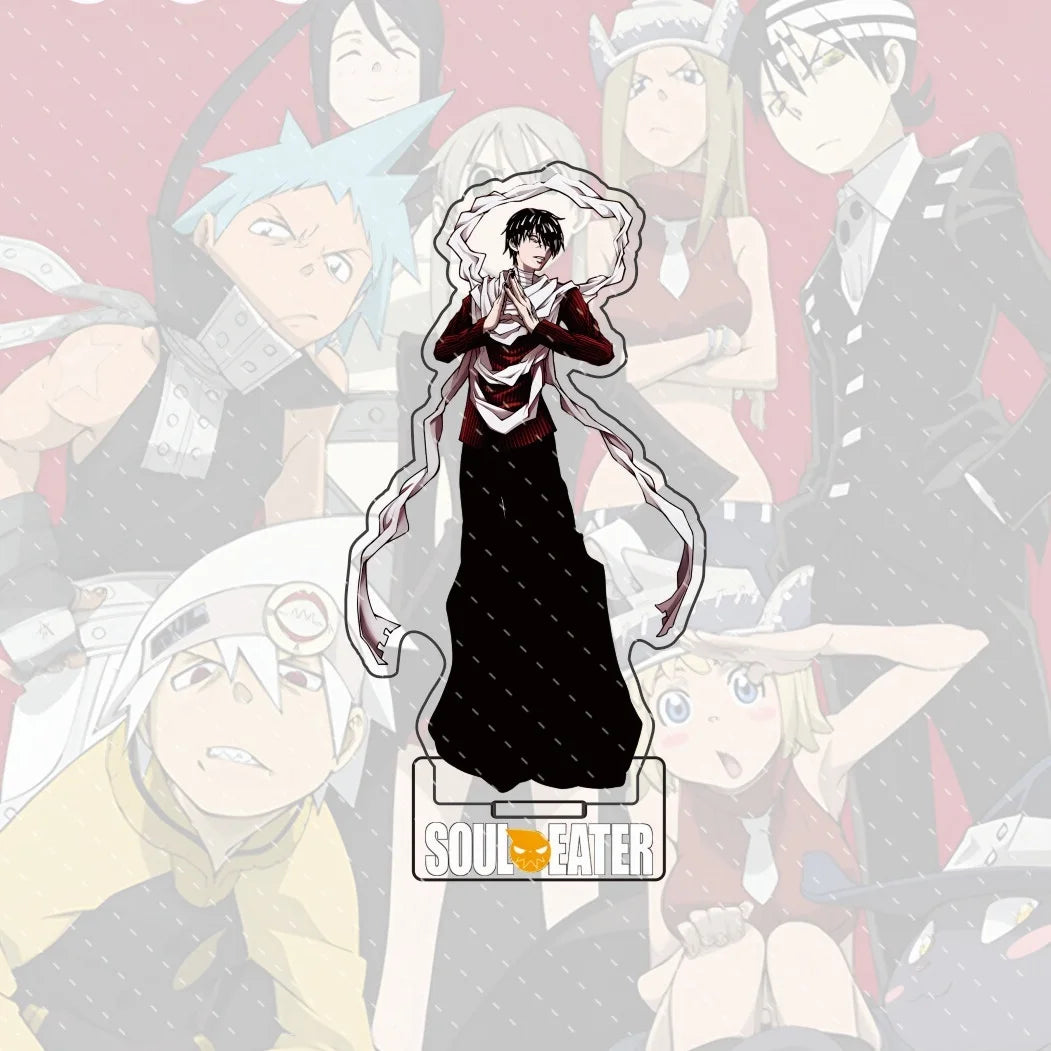 Anime“Soul Eater”Acrylic Character Tsugumi Harudori, Kid Standing Model Stand Exquisite Desktop Decoration Halloween Gift 15CM