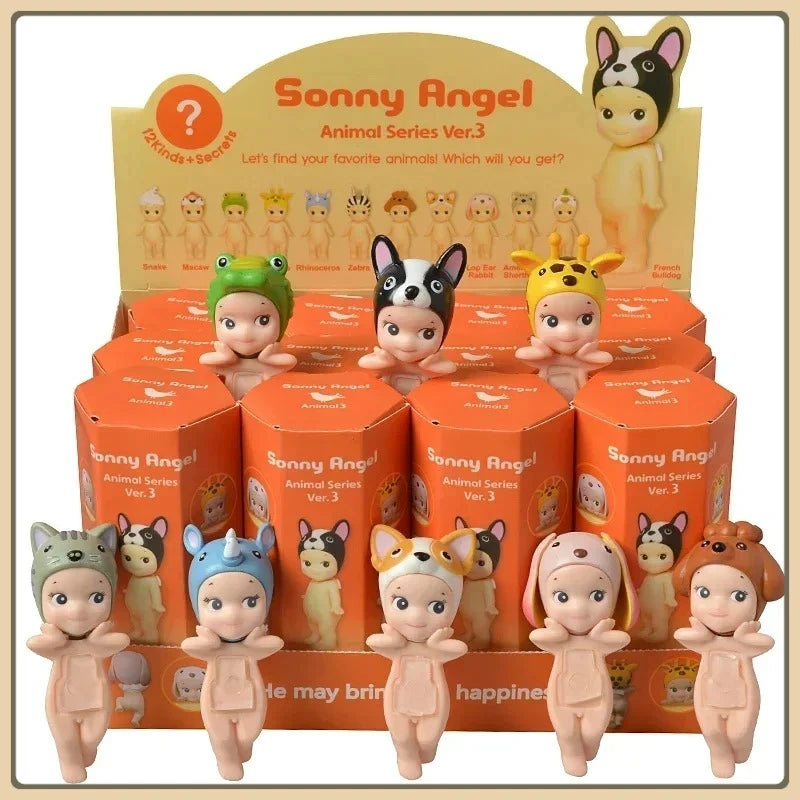 Sunshine Angel Blind Box Animal Stand Up Mini Cute S Angel Mystery Surprise Toy Anime Model Doll Gift for