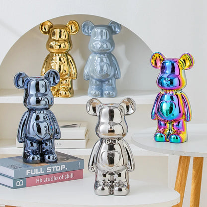 Bearbrick Teddy Bear Ceramic Statue