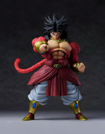 In Stock ZT Studio Figure Dragon Ball SSJ4 Broly Figurine SHF Large Special Effects Accessories Kit Action Figure Model Toy Gift