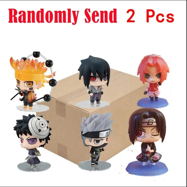 ♠Figure Anime Naruto Kawaii Figurine Kids Toys Sasuke Uchiha Anime Action Figures Itachi Cute Children Toy Hobbies