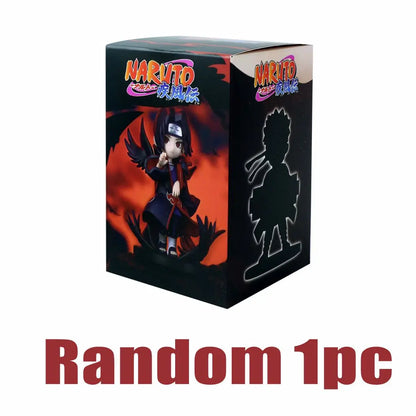 In Stock Blind Box, Bandai Naruto Shippuden Akatsuki Series Anime Figure Peripheral, Naruto Trendy Doll, Creative Desktop Orname