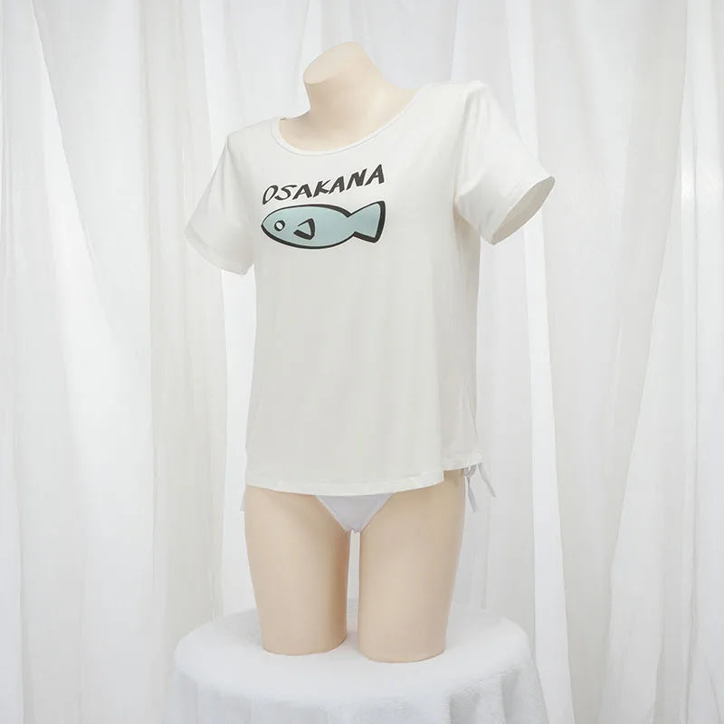 Kinako Osakana Crop Top