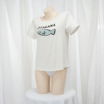 Kinako Osakana Crop Top