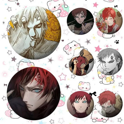 G-Gaara Badges Tinplate Soft Button Pin Brooch Metal Badge Custom Jewelry Accessories Hat Bag Lapel