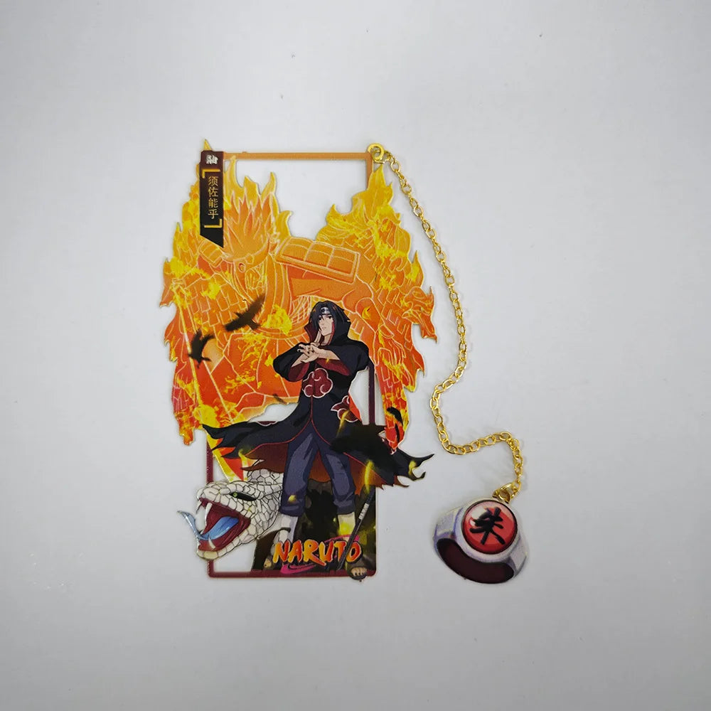 Naruto Sasuke Metal Bookmark