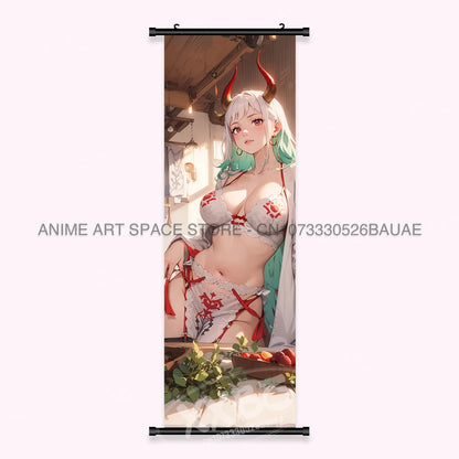 One Piece Yamato Canvas Poster