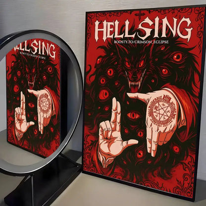 Hellsing Ultimate Poster Canvas