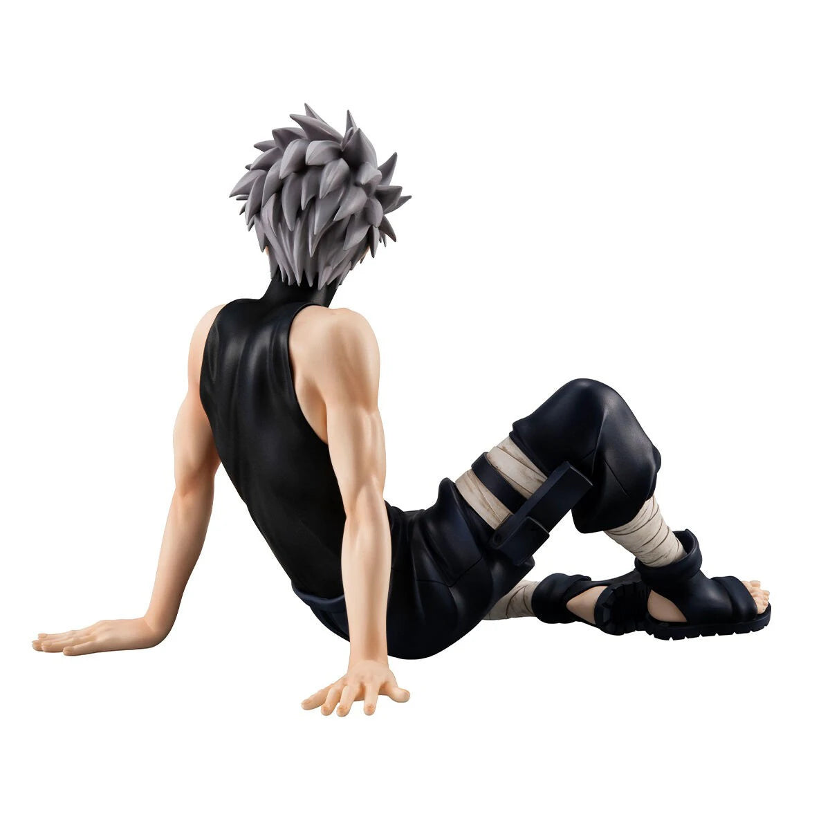 9CM Anime Naruto Shippuuden Hatake Kakashi Figure Tenohira Sitting Model Toy Gift Collection Action Figure PVC