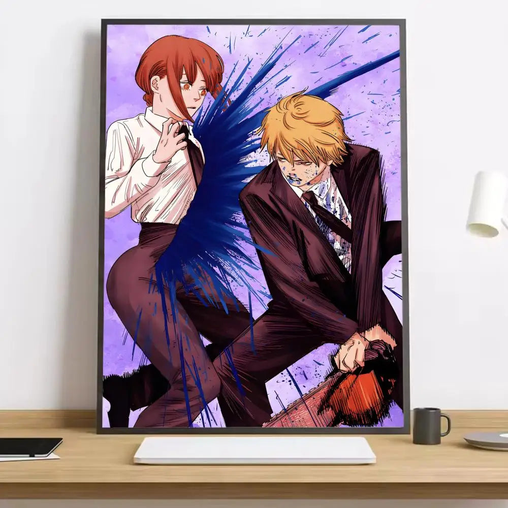 Chainsaw Man Makima Canvas Poster