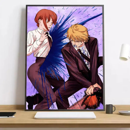 Chainsaw Man Makima Canvas Poster