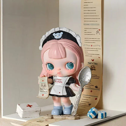 POP MART TINYTINY Sugar Therapy Room Unlock The Key of Answers Series Genuine Blind Box Guess Toys Bag Mystery Box  Ornament