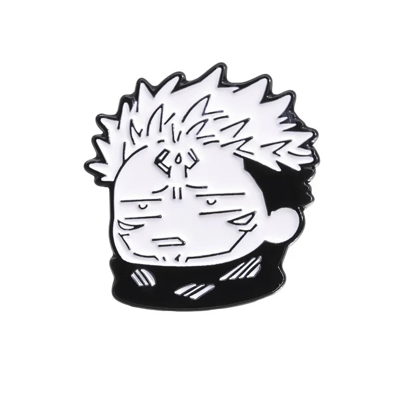 Anime Enamel Character Brooch