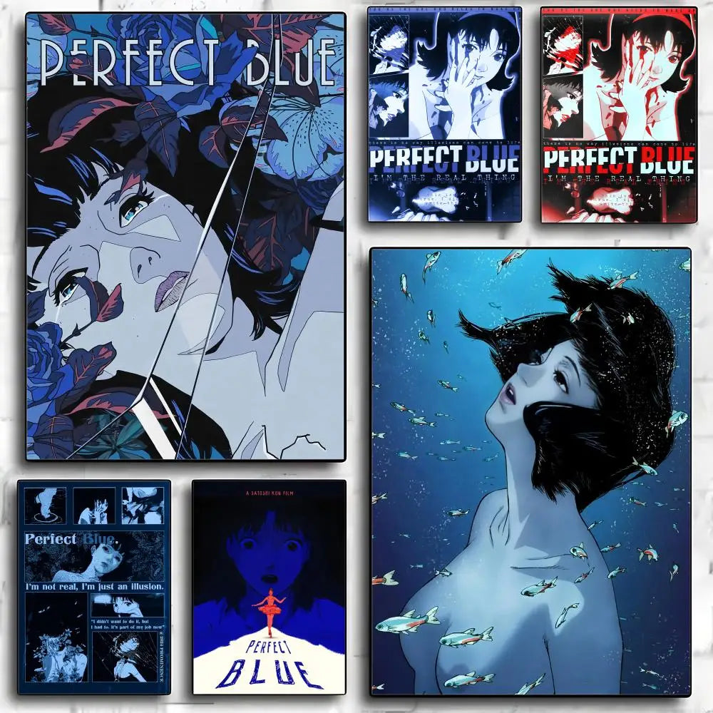 Perfect Blue Poster Wall Art