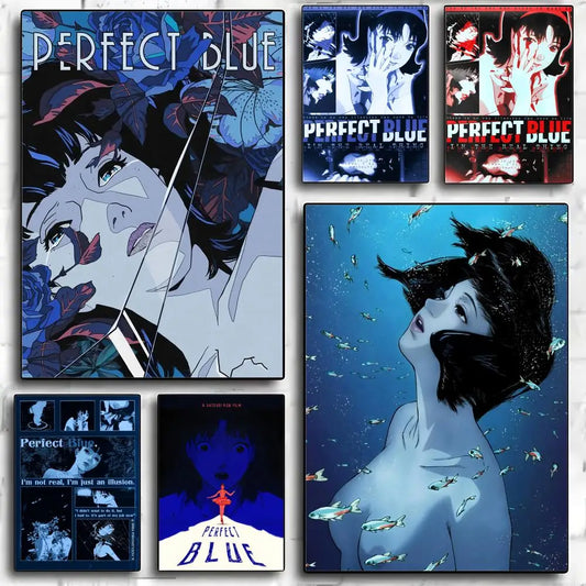 Perfect Blue Poster Wall Art