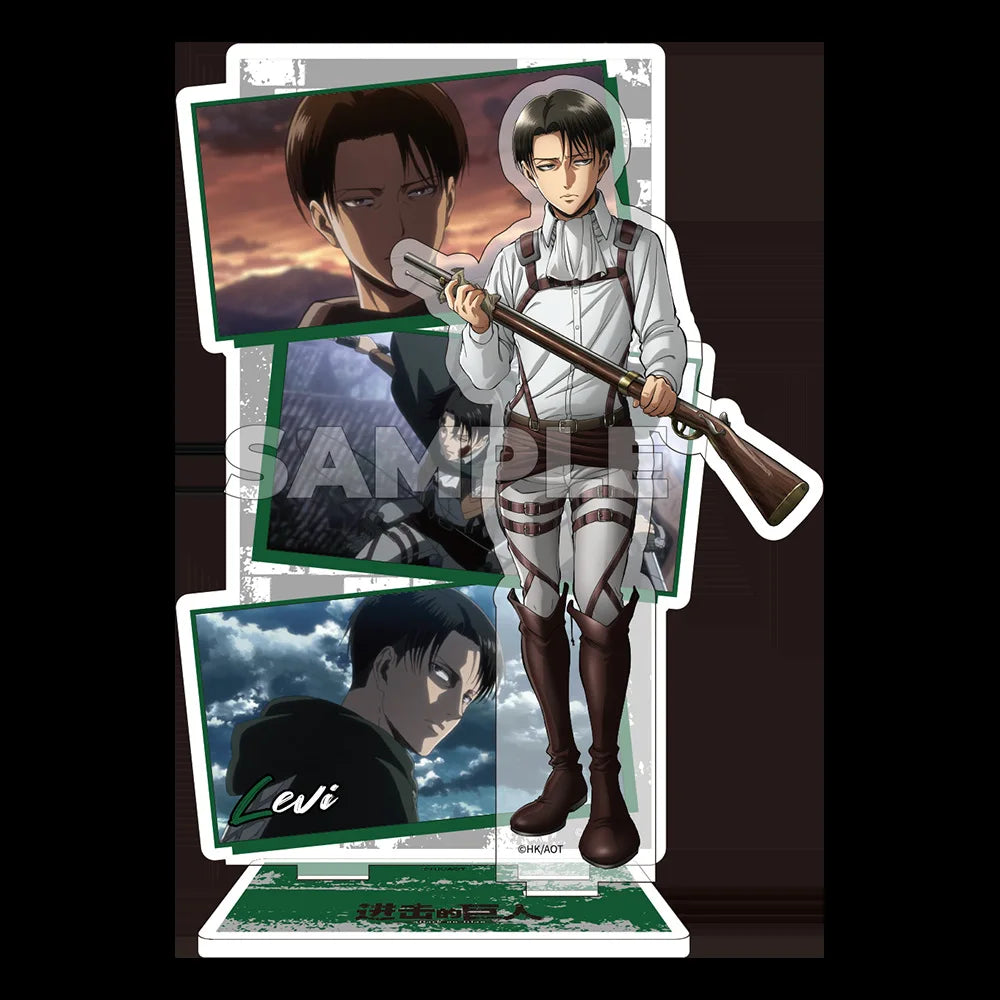 Attack on Titan Eren Jager Rival Ackerman Mikasa China Official Authorization TV Scene Series Acrylic Standing Plates