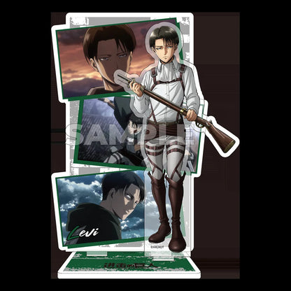 Attack on Titan Eren Jager Rival Ackerman Mikasa China Official Authorization TV Scene Series Acrylic Standing Plates