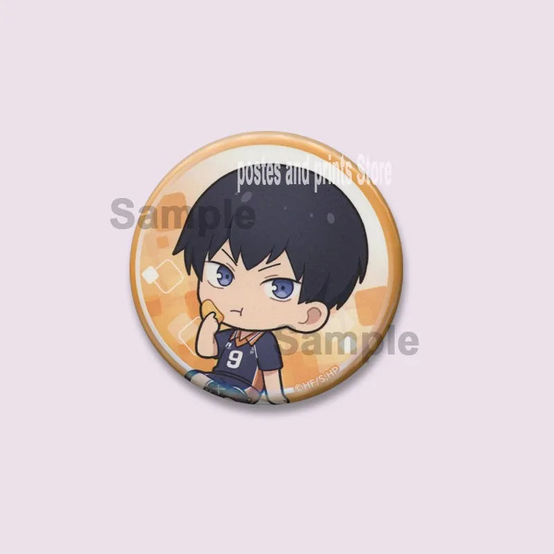 Haikyuu Kenma Button Pin