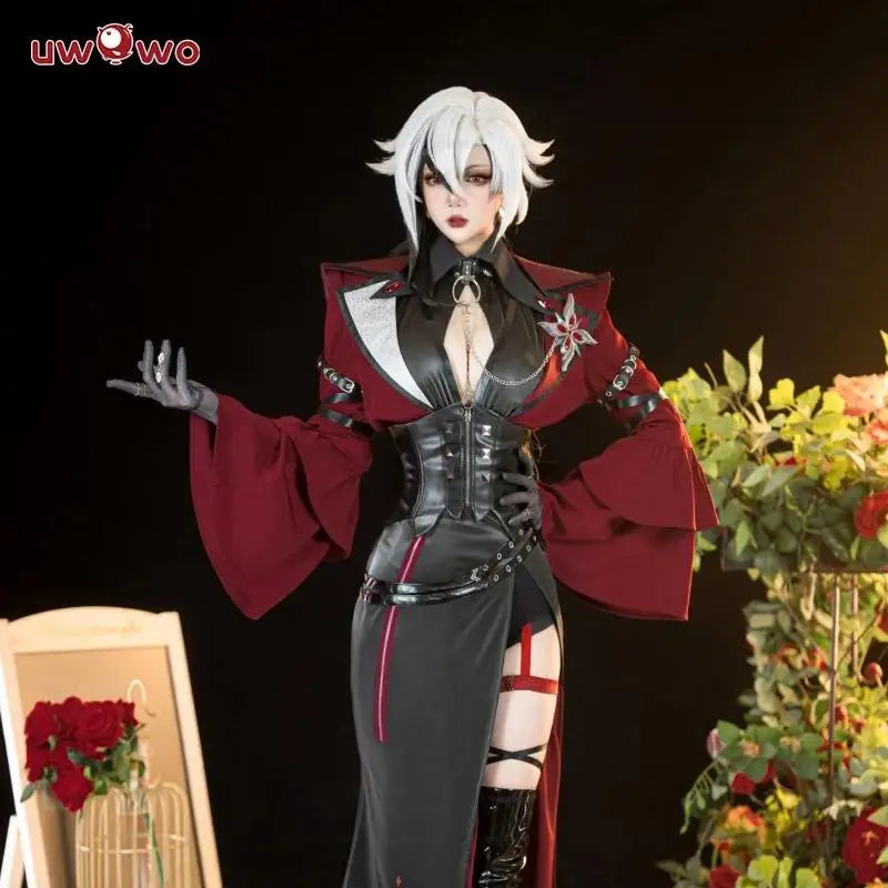 Genshin Impact Arlecchino Cosplay Costume