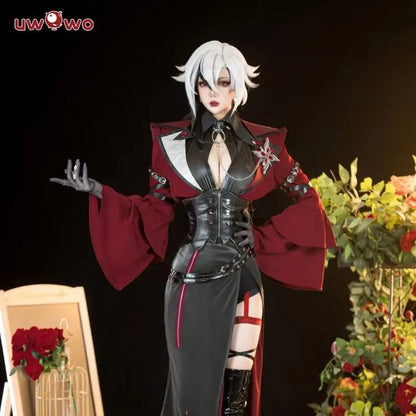 Genshin Impact Arlecchino Cosplay Costume