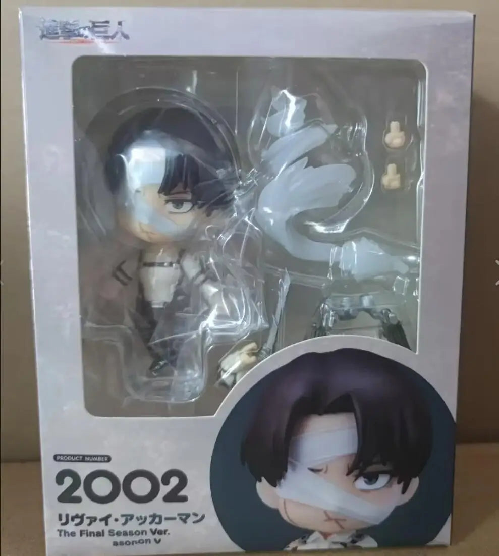 Anime Attack On Titan 1123# Hange Zoe 2000# Eren Jaeger Mikasa Ackerman Action Figures Cartoon Model Movable Doll Ornament Gift