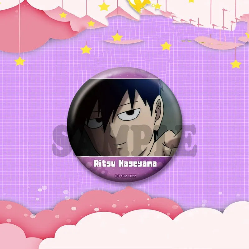Mob Psycho 100 Character Lapel Pin
