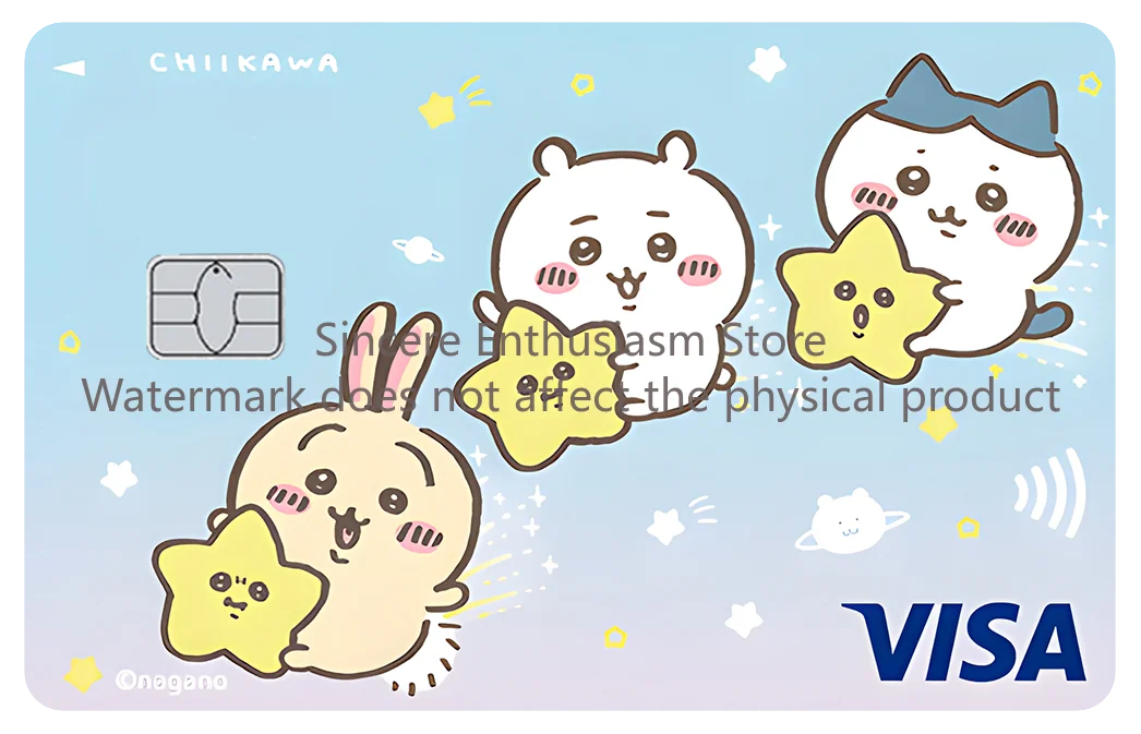 Chiikawa Card Skin Sticker