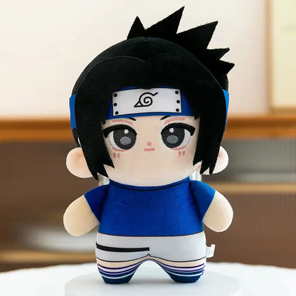 2026 Naruto Anime Plush Toys Cute Sasuke Sakura Plushie Kawaii Kakashi Soft Stuff  Room Decor For Fans Birthday Gift