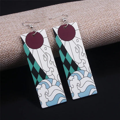 Demon Slayer Tanjiro Earrings