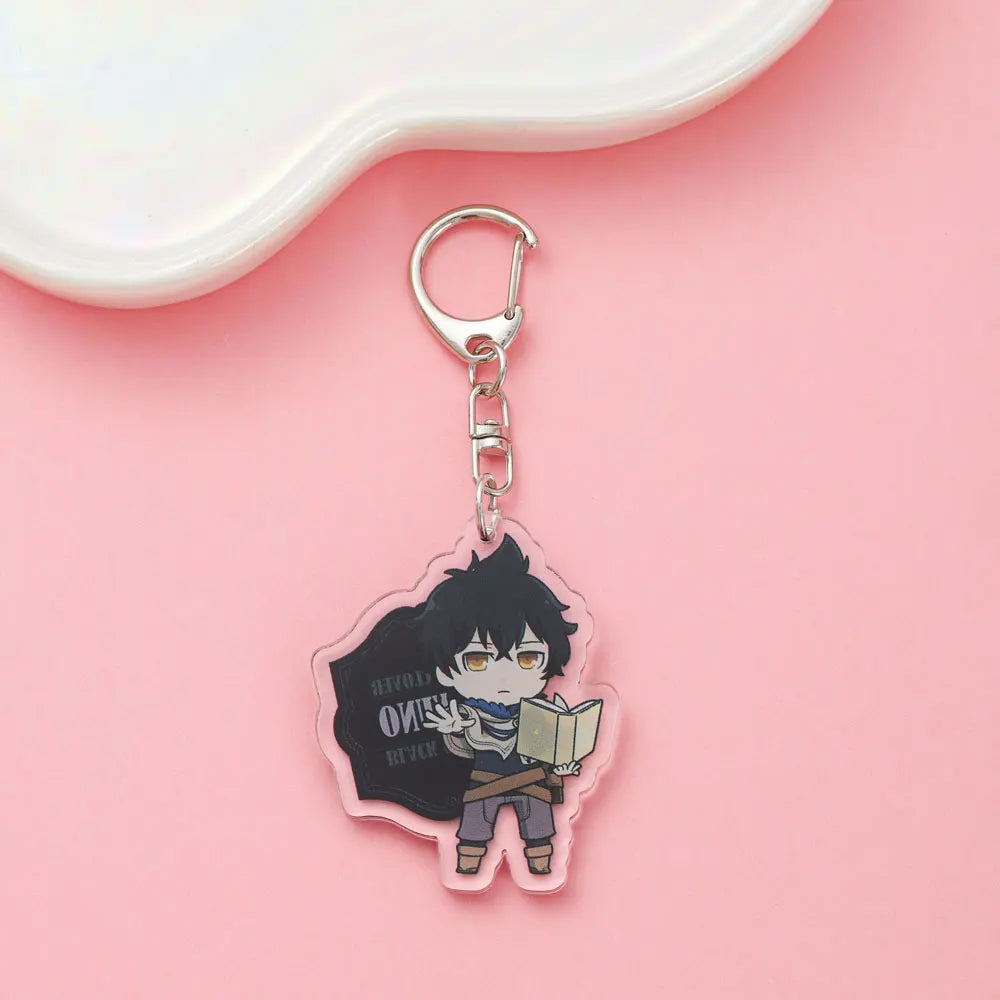 Black Clover Acrylic Keychain