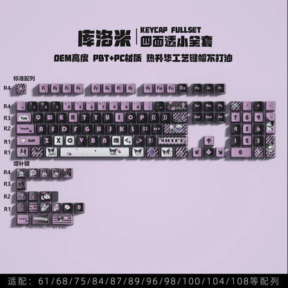 Evangelion Asuka Transparent Keycap