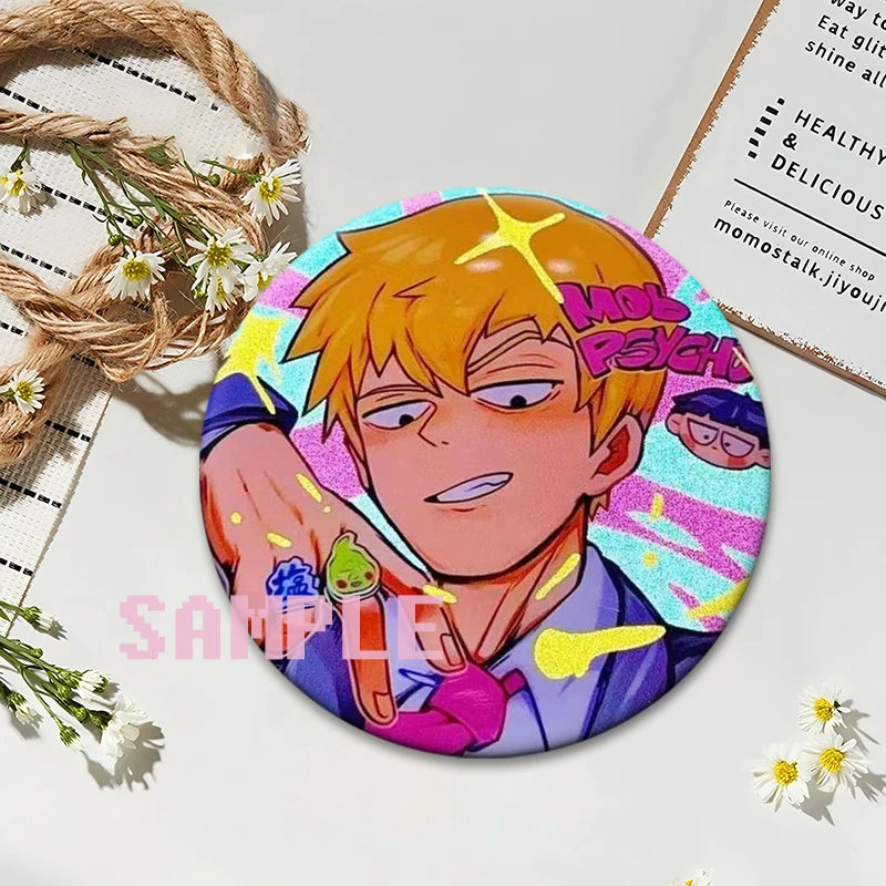 Mob Psycho 100 Shigeo Kageyama Button Pin