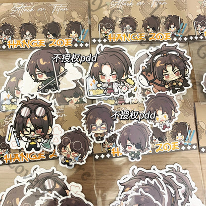 Anime Shingeki No Kyojin Hange Zoe Attack on Titan Ataque A Los Titanes Cosplay Acrylic Standing Sign Keyring Keychain Xmas Gift