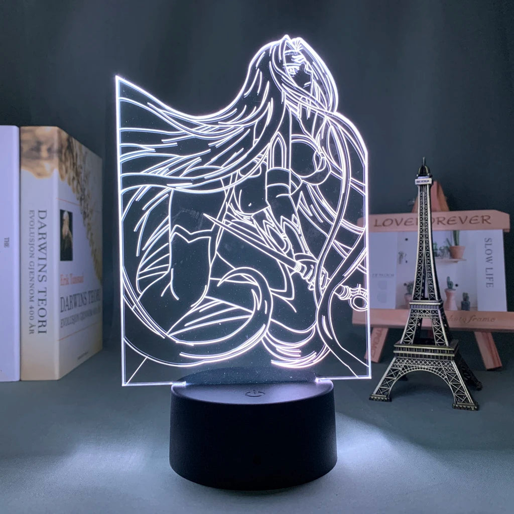 Anime 3d Light Fate Stay Night Saber for Bedroom Decor