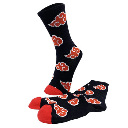 Naruto Akatsuki Long Socks