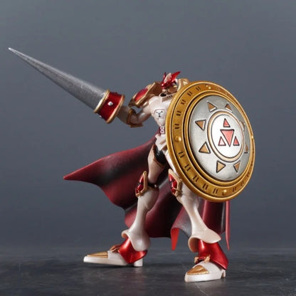 16cm/6.3in Anime Digimon Adventure Figure Royal Knights Dukemon Action Figures Pvc Statue Collection Model Toys Gifts