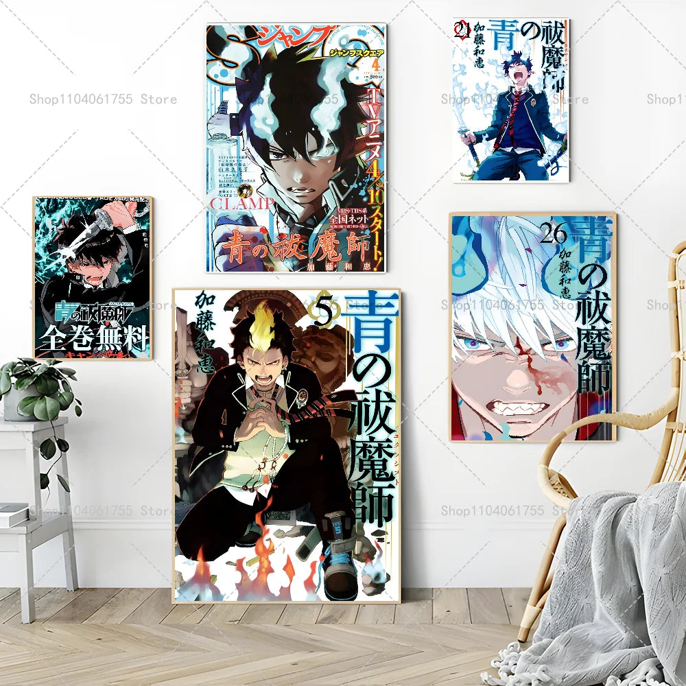 Blue Exorcist Wall Poster