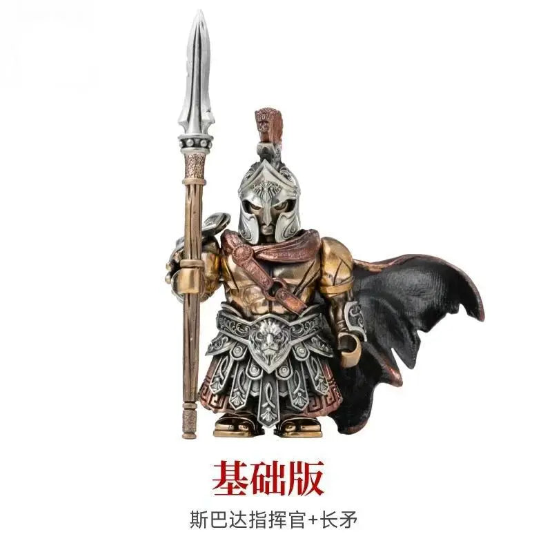 Original Logo 2026 Strong Magnetic Detachable Assembly Spartan Warrior Figure Collectible Desktop Ornament Office Decoration