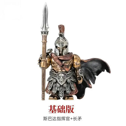 Original Logo 2026 Strong Magnetic Detachable Assembly Spartan Warrior Figure Collectible Desktop Ornament Office Decoration