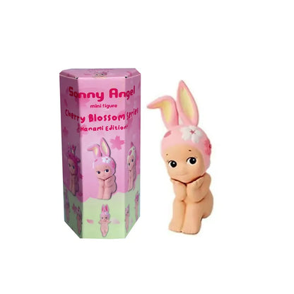 1-12pcs cherry blossom series hippers blind box mini figure collectible phone decoration table christmas gift mystery box